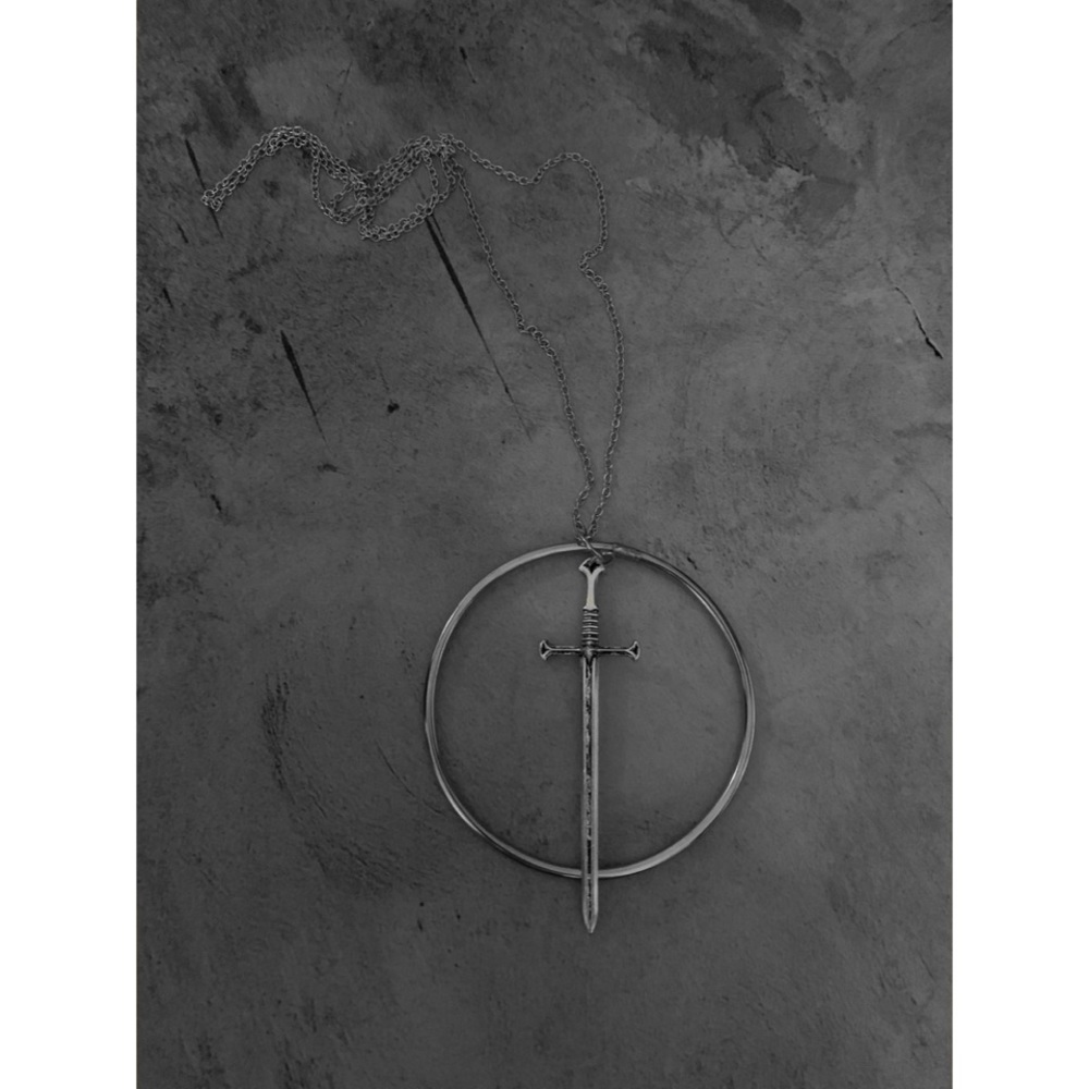 *1 LEFT* Ace of Swords Necklace